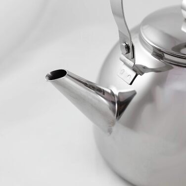 Котел для костра Муурикка из нержавеющей стали, серебро