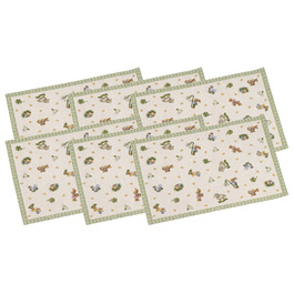 Набор из 6 подставок под тарелку 32 x 48 см Easter Delight Villeroy & Boch