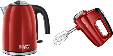 Чайник и тостер ручной миксер Russell Hobbs Colours+