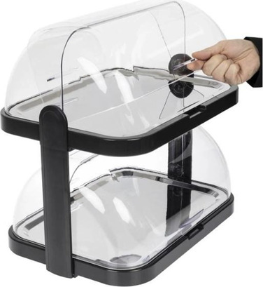 Холодильная витрина 44 x 44 x 32 см Black APS