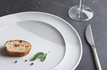 Тарелка для завтрака 22,5 см, белая O – The Better Place Kahla