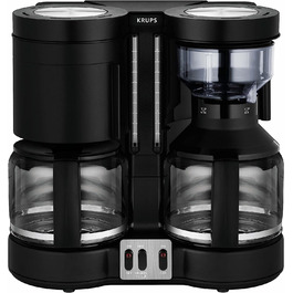 Кофеварка-чайник 1100 Вт, черная Duothek Plus KM 8508 Krups