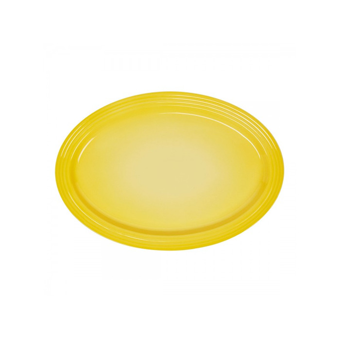 Блюдо сервировочное овальное 46 см, желтое Citrus Le Creuset