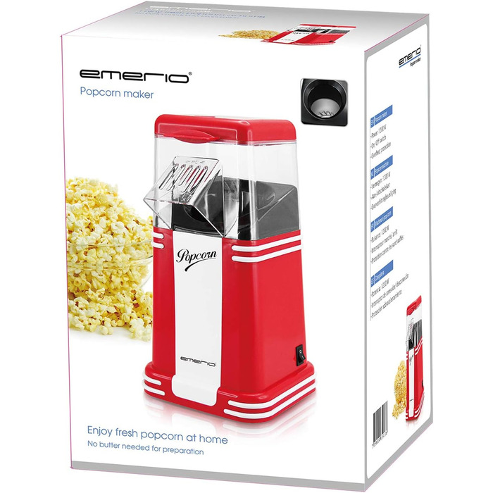Машина для попкорна 1200 Вт Emerio