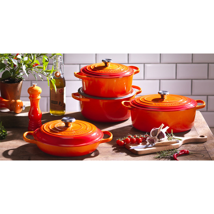 Гусятница / жаровня 27 см, вишневый Le Creuset
