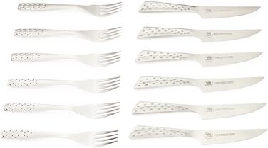 Weber Набор из 12 приборов для стейка нержавеющая сталь Weber Deluxe