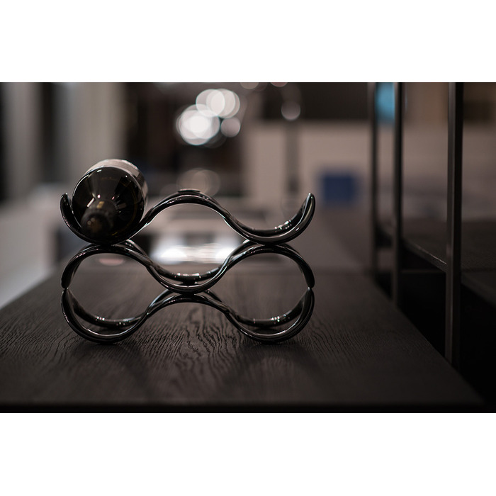 Подставка для бутылок cuvee чёрная Guzzini