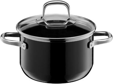 Набор кастрюль 4 предмета Black Elegance Line Silit