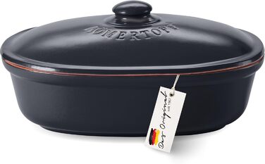 Хлебница 29,5 х 20,5 х 16,5 см Black Medi Oval Römertopf