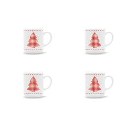 Набор кружек 0,25 л, 4 предмета Happymix Friesland