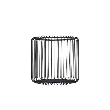 Корзина L 20 х 25 см черная Estra Blomus