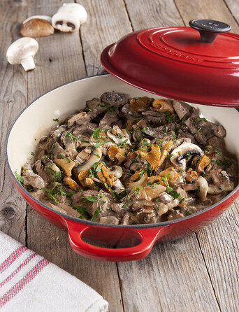 Сковорода чугунная, высокая 20 см Le Creuset