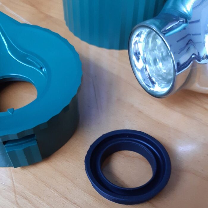 Кувшин с двойными стенками 1 л, зеленый Plissé Alessi