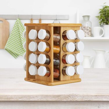 Вращающаяся карусель для специй 28 х 25 х 25 см XXL Relaxdays