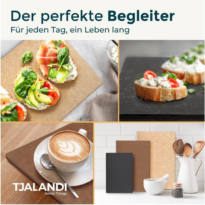 Набор из 3 разделочных досок из дерева TJALANDI