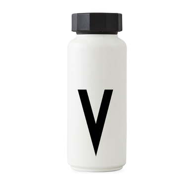 Термос V 500 мл белый AJ Thermosflasche Design Letters