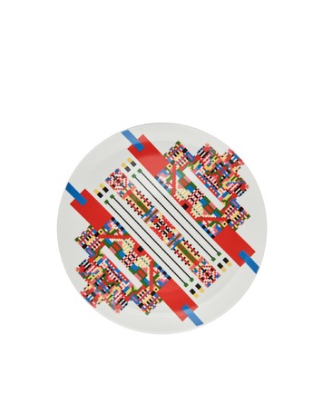 Тарелка для десерта 30 см Holyhedrics Alessi