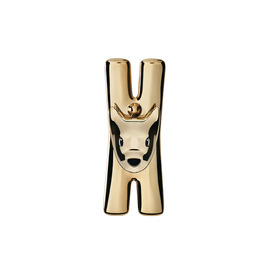 Зажим с магнитом золотой Giampo Alessi