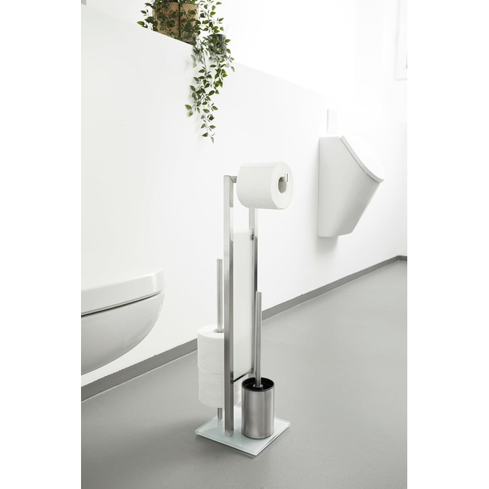 Держатель туалетной бумаги с ёршиком 70 x 23 x 18 см Rivalta WENKO