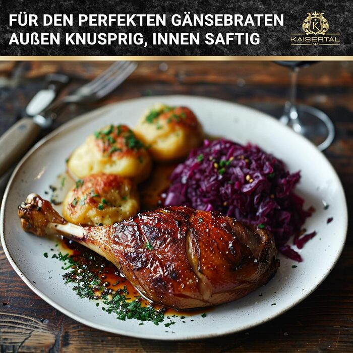 KAISERTAL Жаровня с крышкой 32 х 24 см/10 л чугунная KAISERTAL