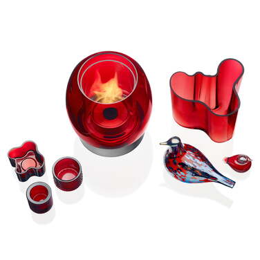 Подсвечник 6,4х7,7 см песочный Kastehelmi Iittala