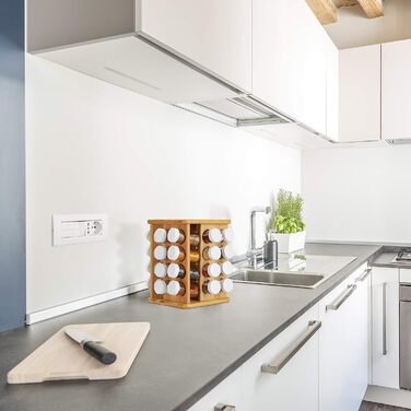 Вращающаяся карусель для специй 28 х 25 х 25 см XXL Relaxdays