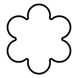 Формочка для печенья "Цветок" 4 см Kaiser