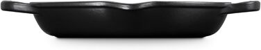 Чугунная cковорода-гриль 25 см Matt Black Signature Le Creuset