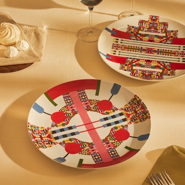 Тарелка десертная 30 см Holyhedrics Alessi