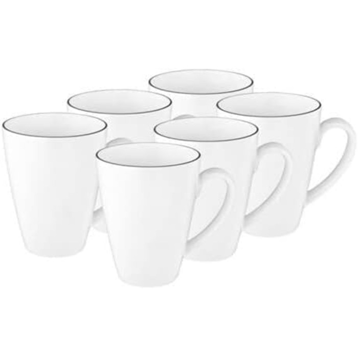 Комбинированный сервиз 36 предметов Black Line Lido Seltmann Weiden