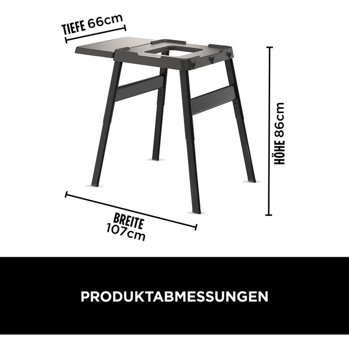Регулируемая подставка для уличной печи и барбекю Woodfire Ninja