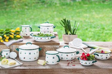 Миска 3 л 28 см, эмалированная Riess 0220-049