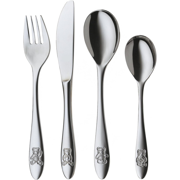 Набор детских столовых приборов 4 предмета Pezzy Silit