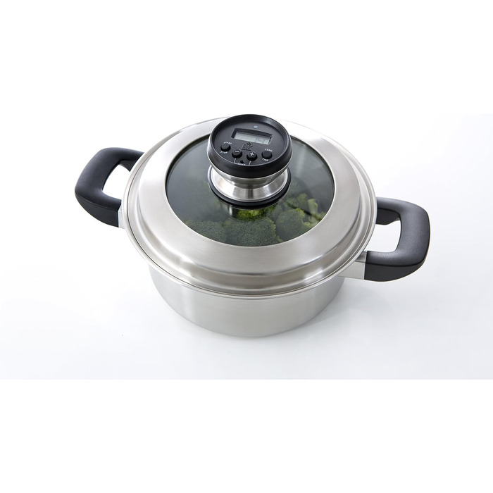 Кастрюля с крышкой 24 см Inno Vita BK