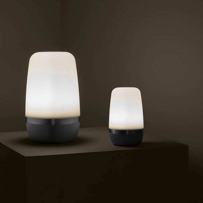 Светодиодный уличный светильник маленький 15 см Warm Gray Spirit Blomus