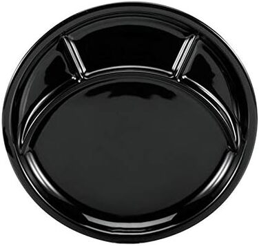 Набор тарелок для фондю 27 см 10 предметов Black CreaTable