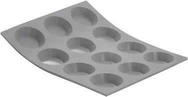 Форма для выпечки тарталеток 21 х 17,5 см Elastomoule De Buyer