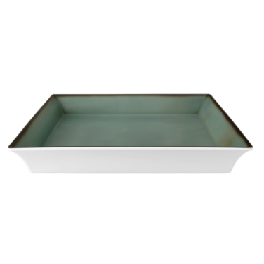 Чаша квадратная 35 см Türkis Fantastic Seltmann