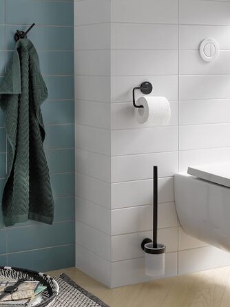 Ёршик для унитаза настенный White ROUND Emco