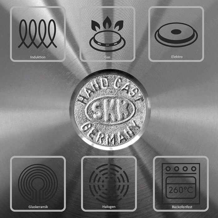 Сковорода для рыбы черная SKK