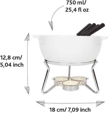 Набор для сырного фондю 6 предметов BOSKA