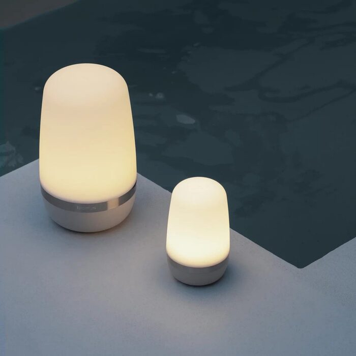 Светодиодный уличный светильник маленький 15 см Warm Gray Spirit Blomus