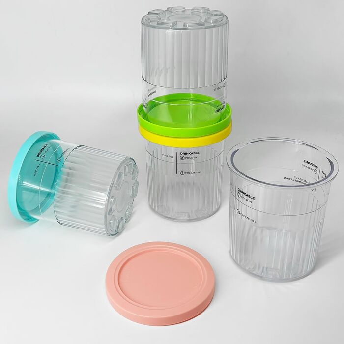 Набор контейнеров для мороженицы 4 предмета Aumua CREAMi Deluxe Ninja