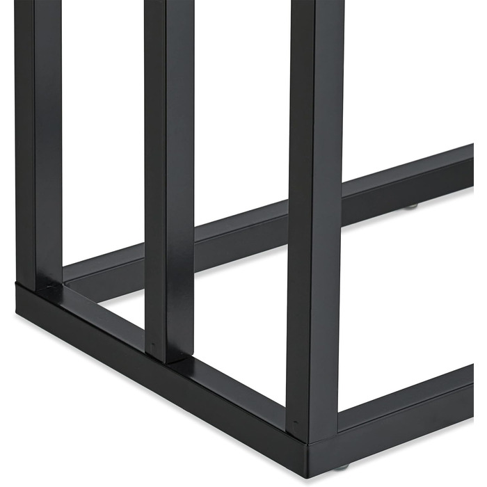 Вешалка для полотенец с 3 перекладинами 82,5 x 46 x 21 см Relaxdays