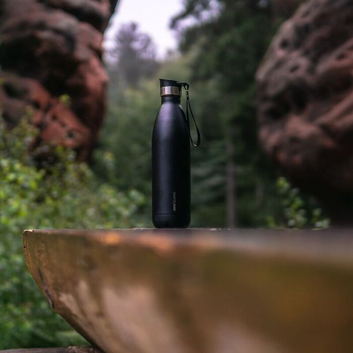 Термобутылка 0,5 л черная Olimpio Gefu