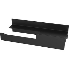 Держатель для туалетной бумаги  с полкой Emco Aura