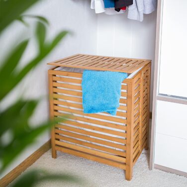 Корзина для белья 100 л Natural Relaxdays