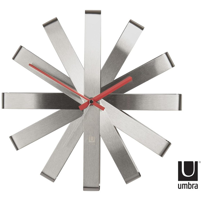 Часы настенные 31 см Ribbon Umbra