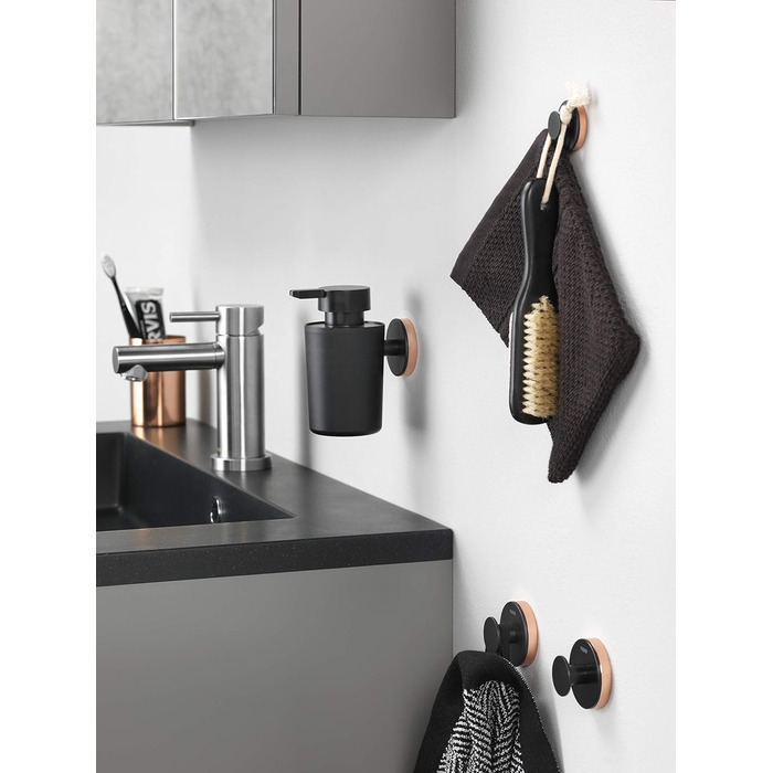 Держатель для туалетной бумаги 13,6 см, черный Tiger