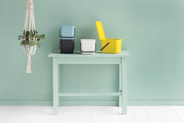 Мусорное ведро 6 л белое Sort&amp;Go Brabantia